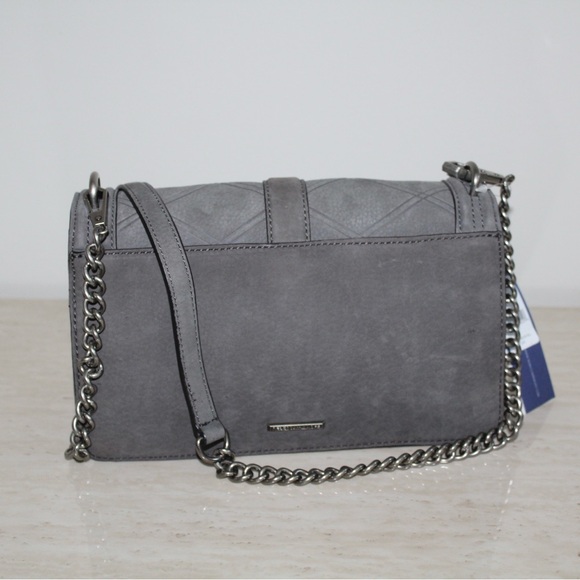 Rebecca Minkoff Grey Love Crossbody Bag - Picture 11 of 16